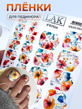 LAK Wraps para Pedicura 056